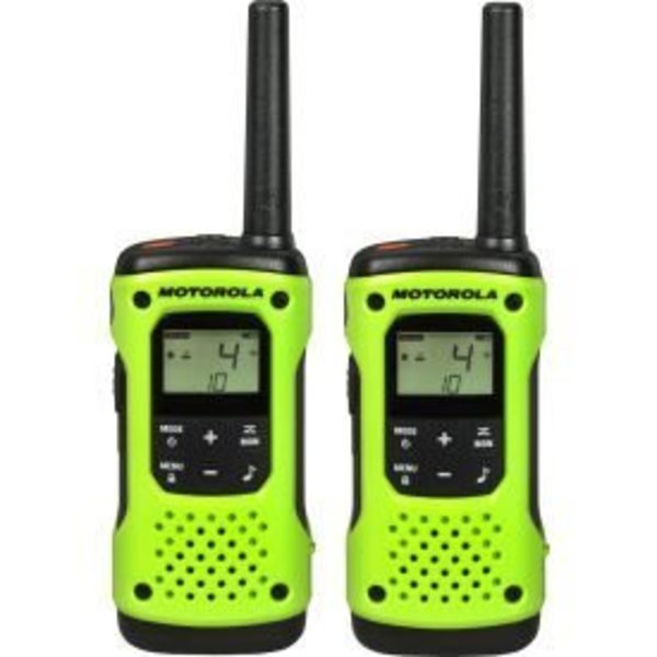 Motorola Motorola Talkabout T600 Waterproof Rechargeable TwoWay Radios, Green 2 Pack T600
